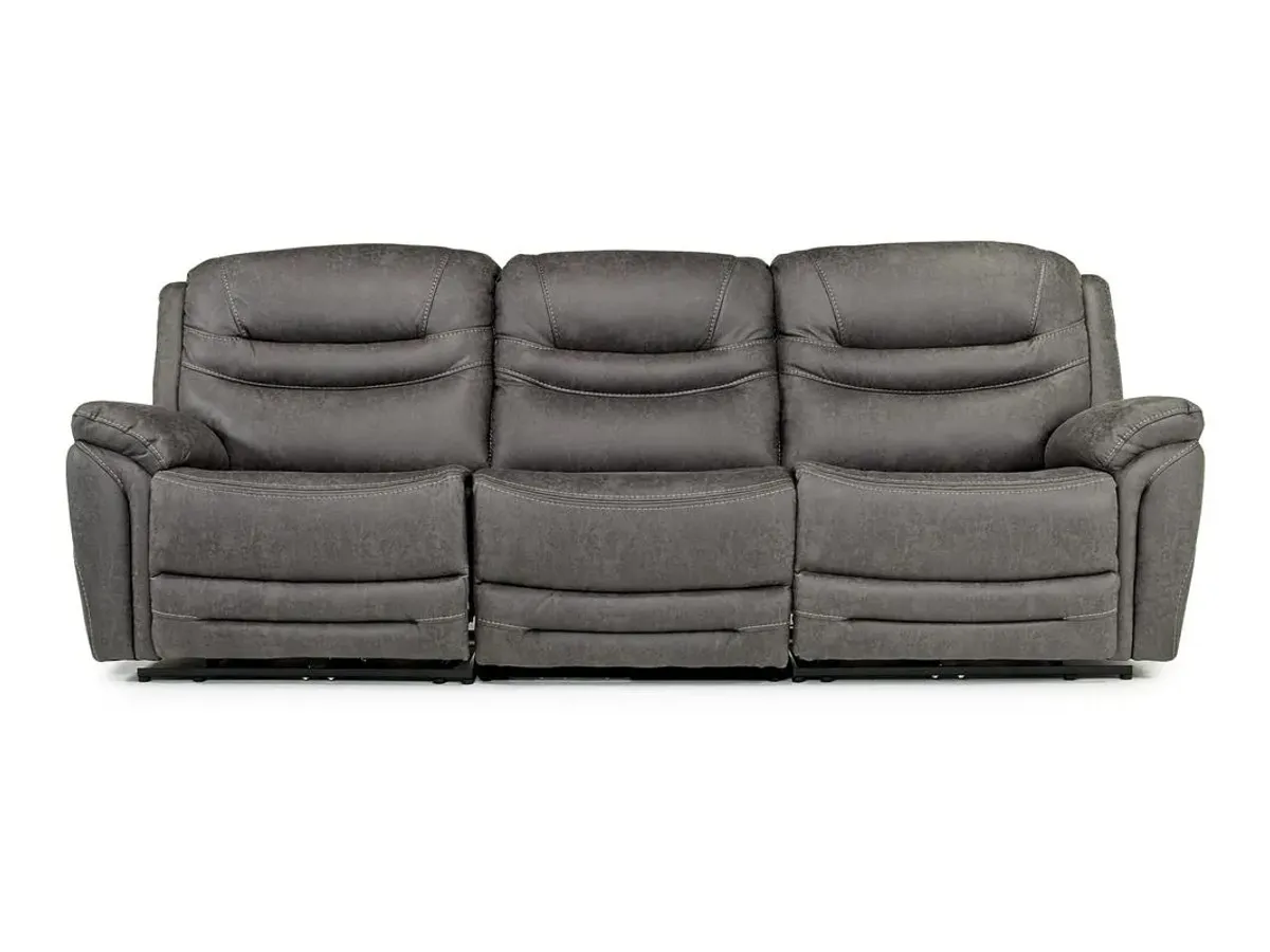 Splash 2 Power Sofa in Gray