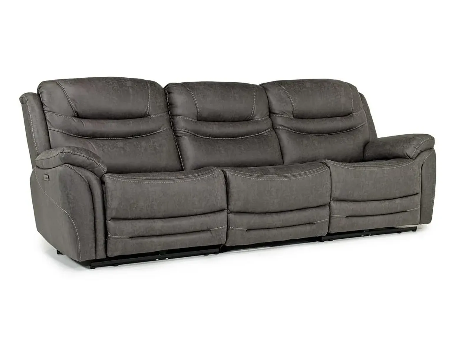 Splash 2 Power Sofa in Gray