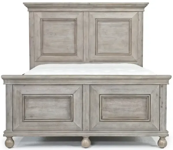Summer House Panel Bed in Fieldstone, Queen