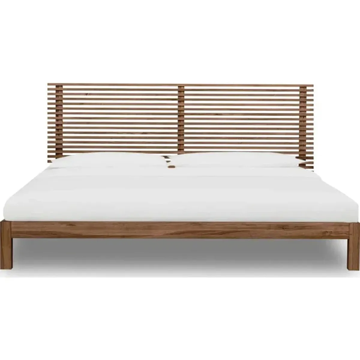 Tanner Platform Bed in Roux, Queen