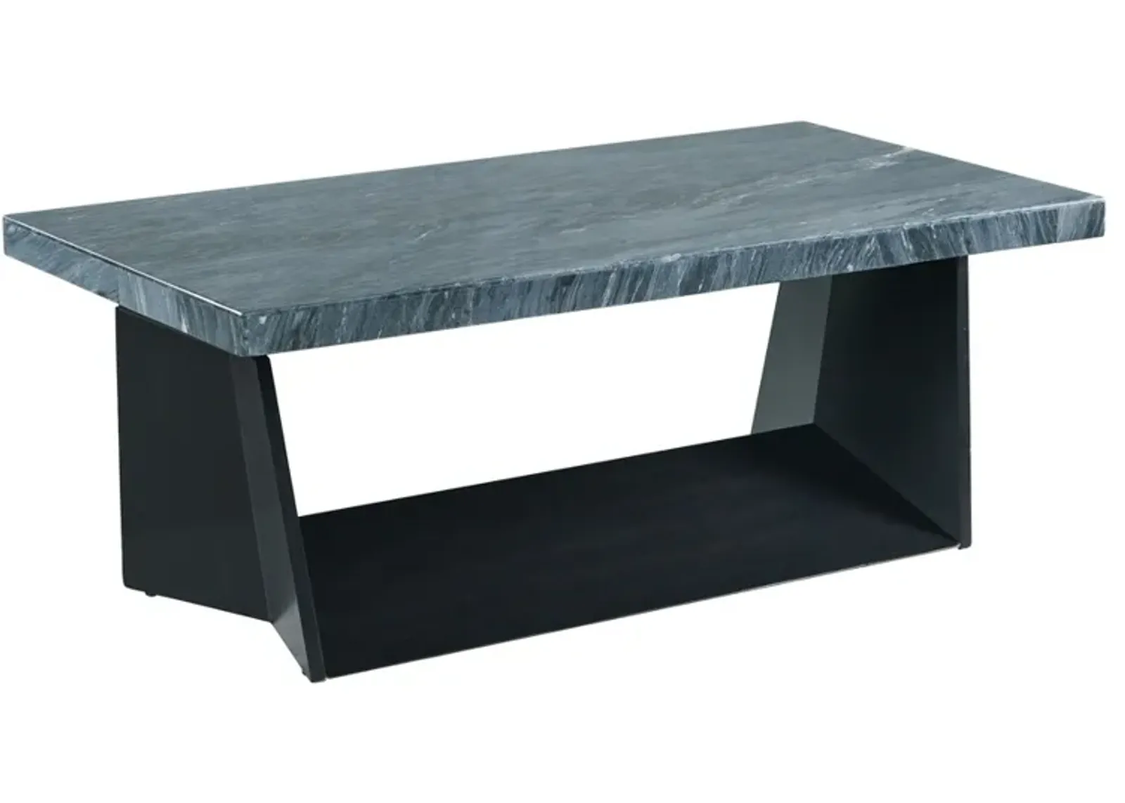 Tobias Coffee Table in Dark Marble