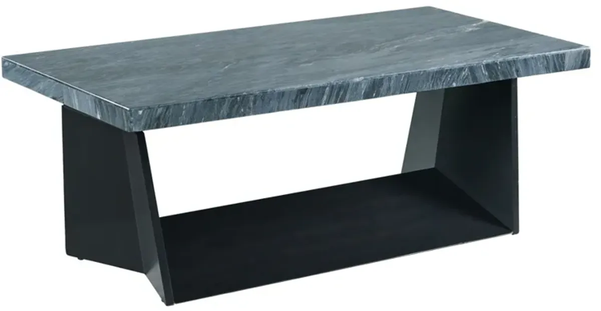 Tobias Coffee Table in Dark Marble