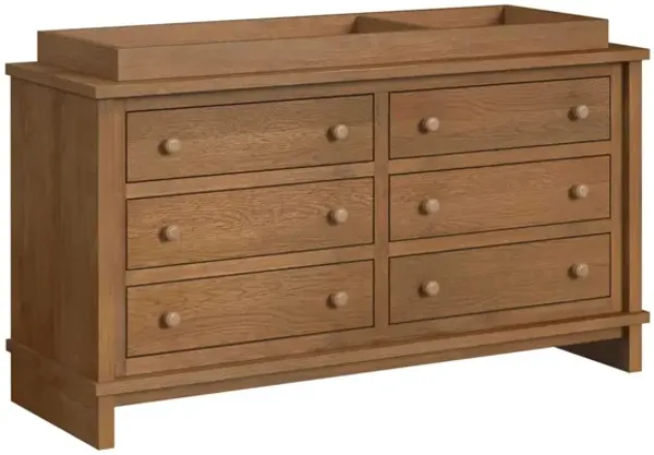 Wyller Dresser w/ Topper in Brown Oak