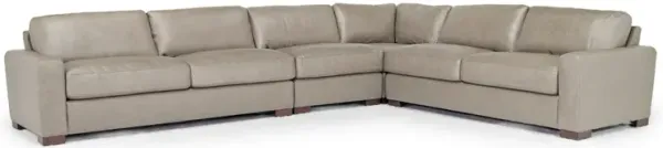 York 4 Piece Sectional in Taupe