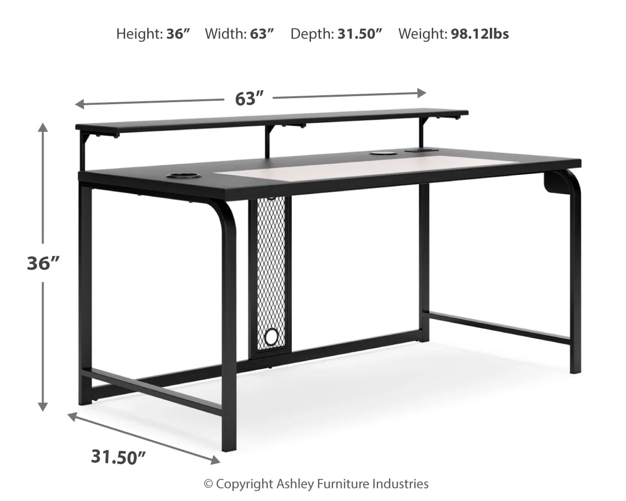 Lynxtyn Home Office Desk