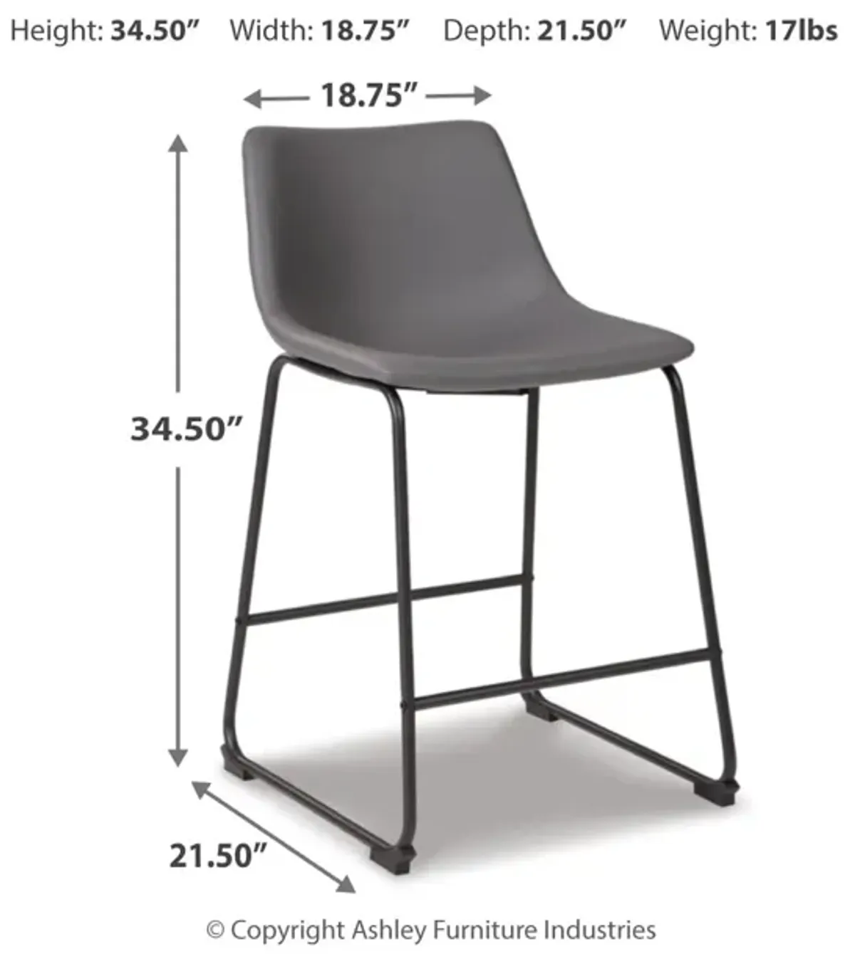 Centiar Counter Height Bar Stool