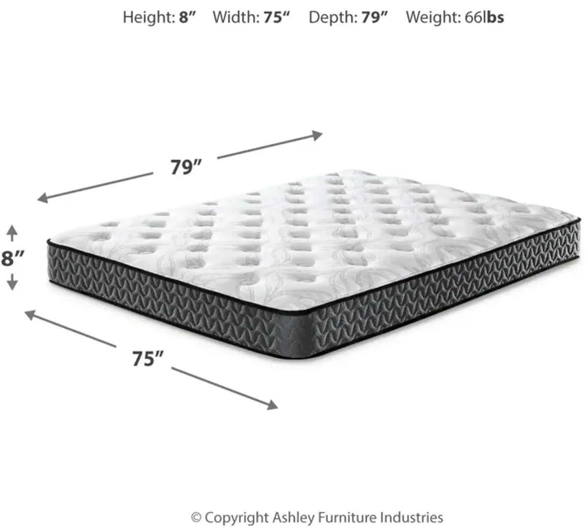 8" Bonnell Hybrid King Mattress