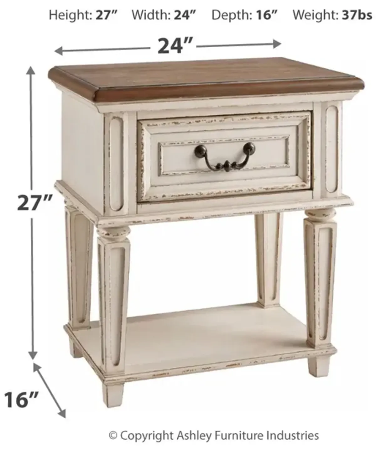 Realyn Nightstand