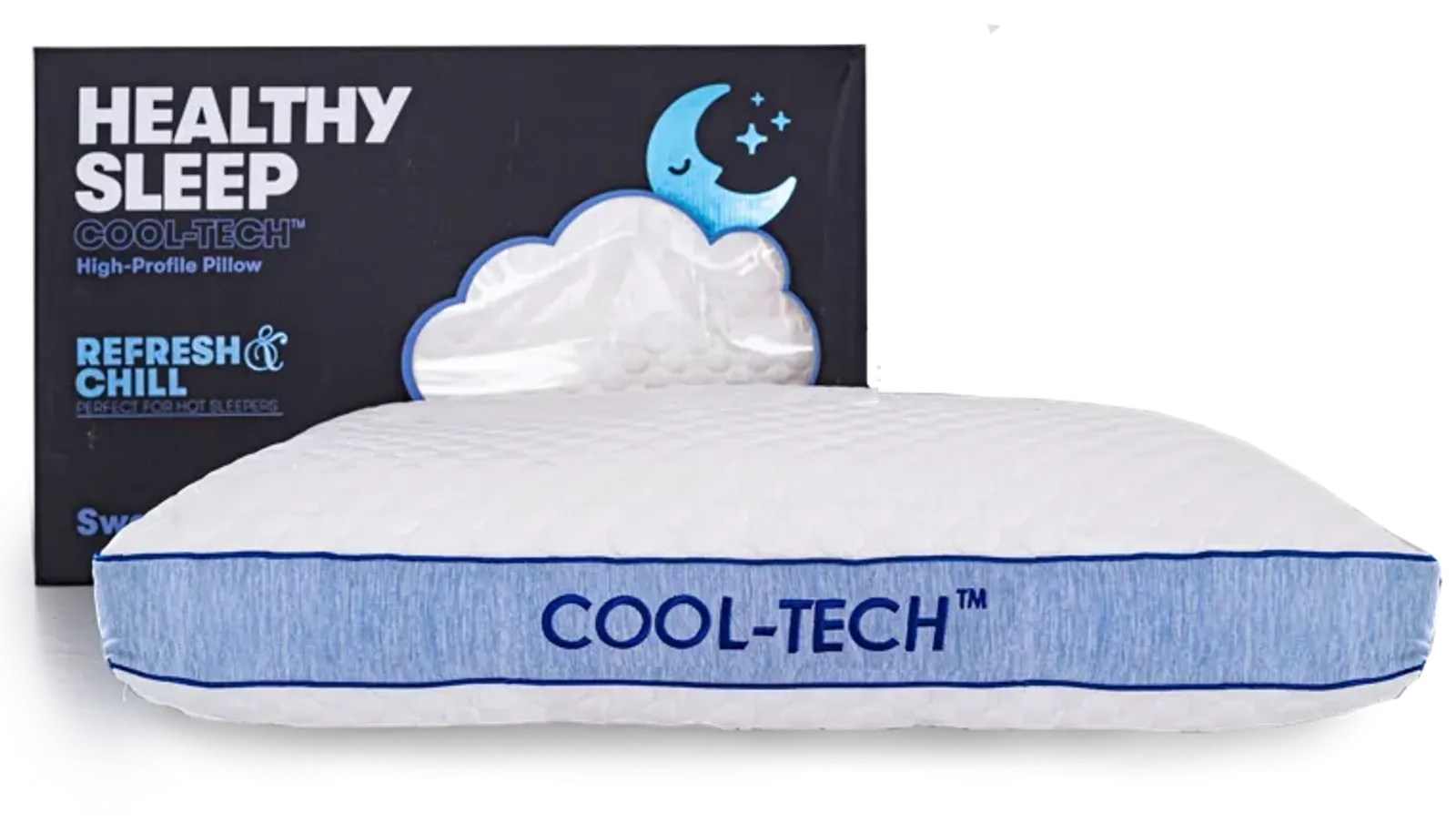 Cool Tech High Profile Queen Pillow