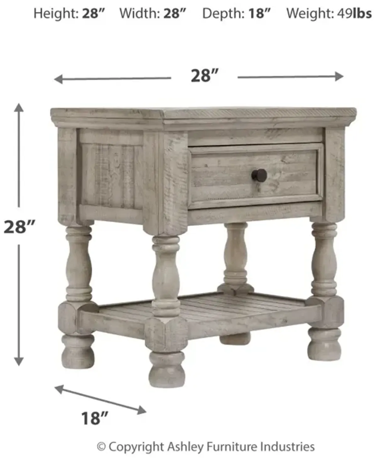 Harrastone Nightstand