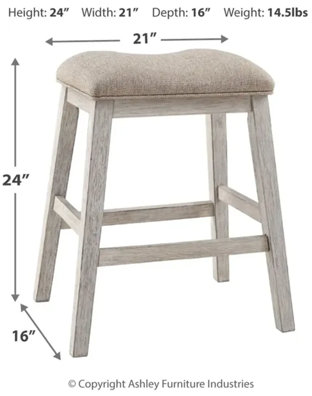 Skempton Counter Height Bar Stool