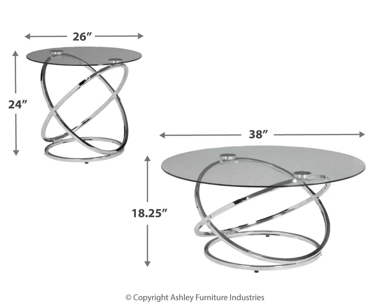 Hollynyx Table (Set Of 3)