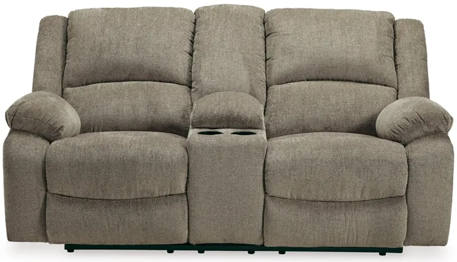 Draycoll Reclining Loveseat With Console