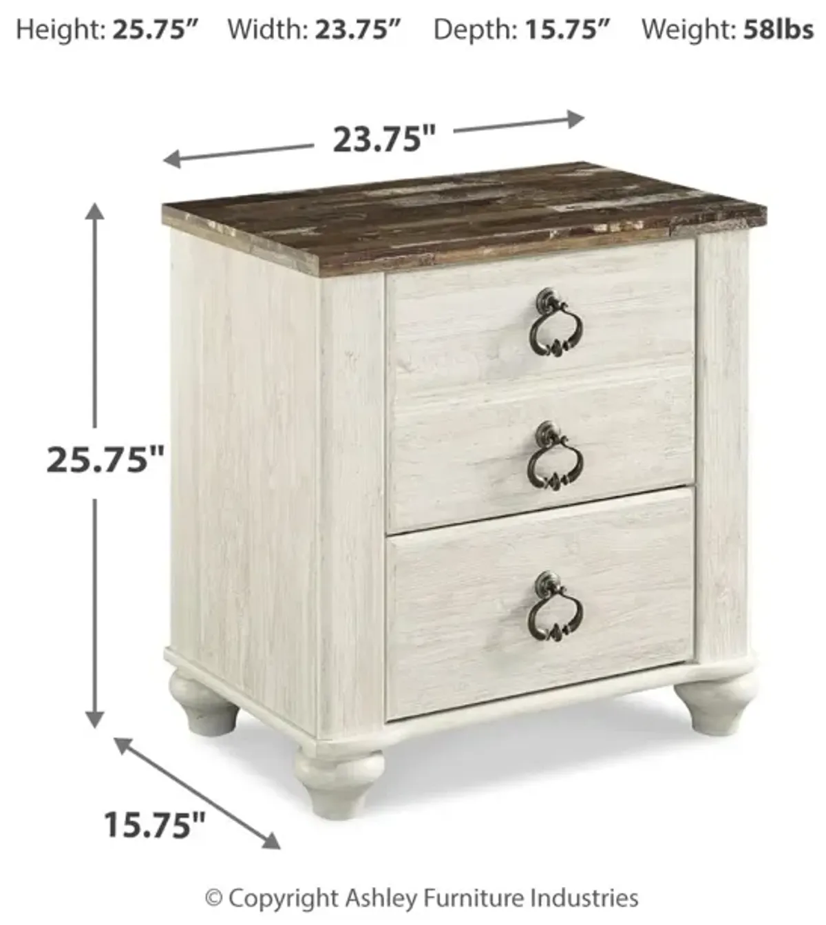 Willowton Nightstand