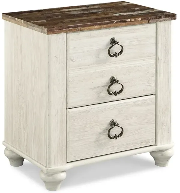 Willowton 3-Drawer Nightstand
