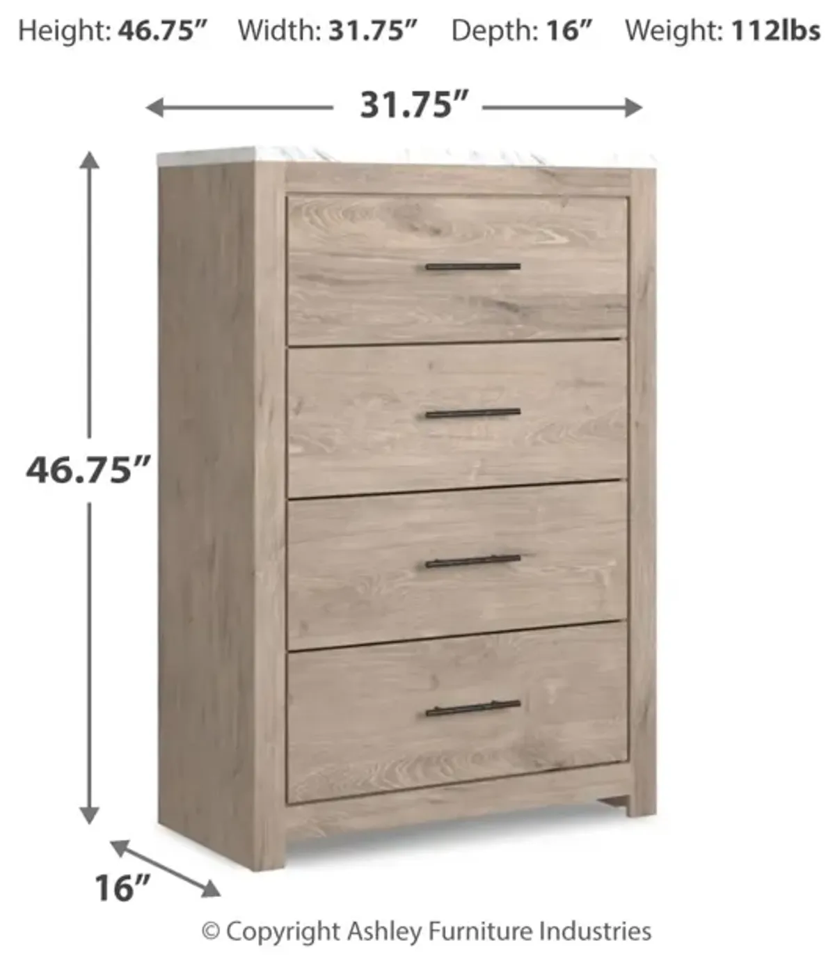 Four Drawer Chest