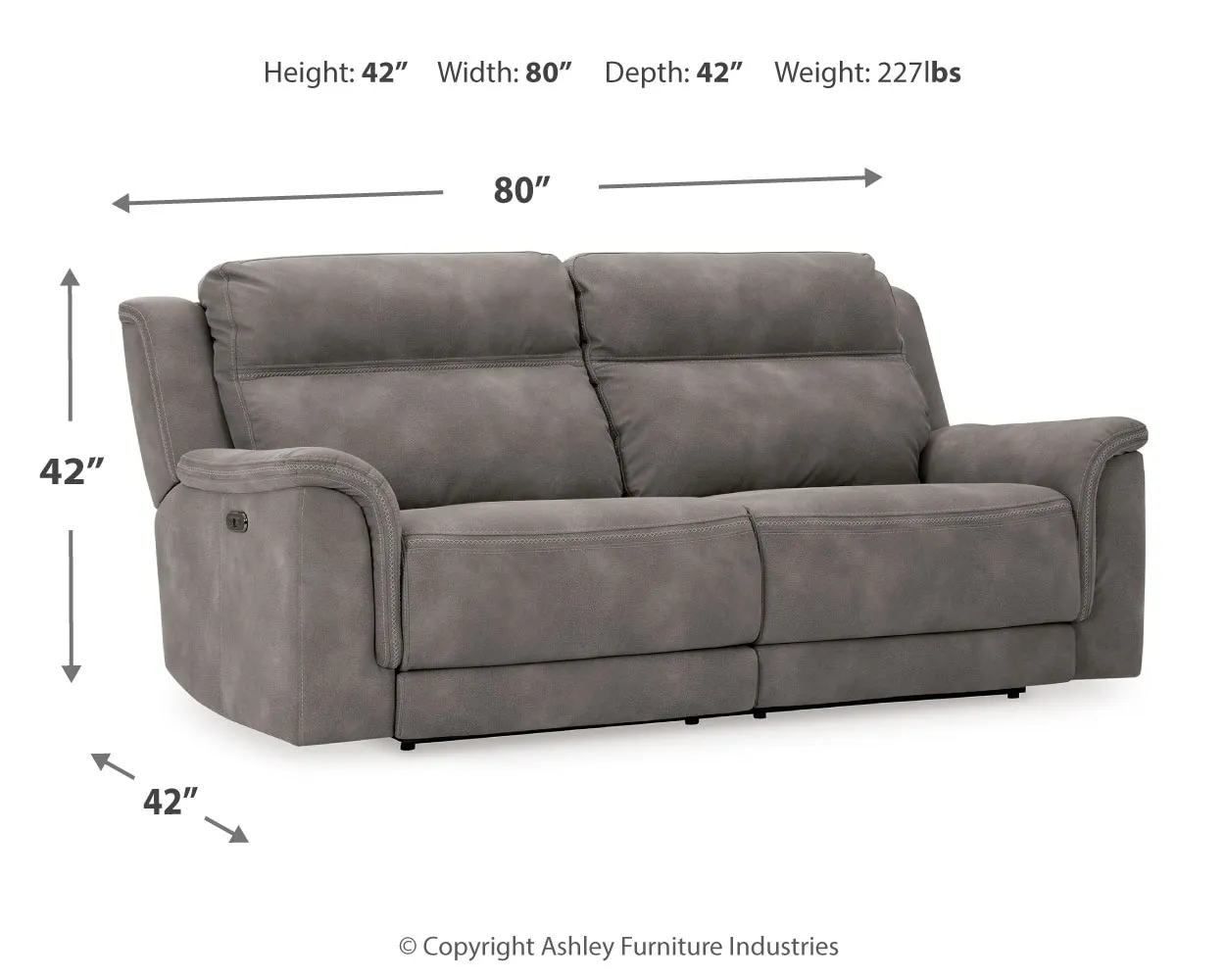 Durapella Power Reclining Sofa