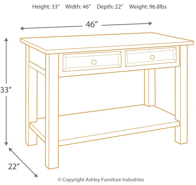 Tyler Creek Sofa Table