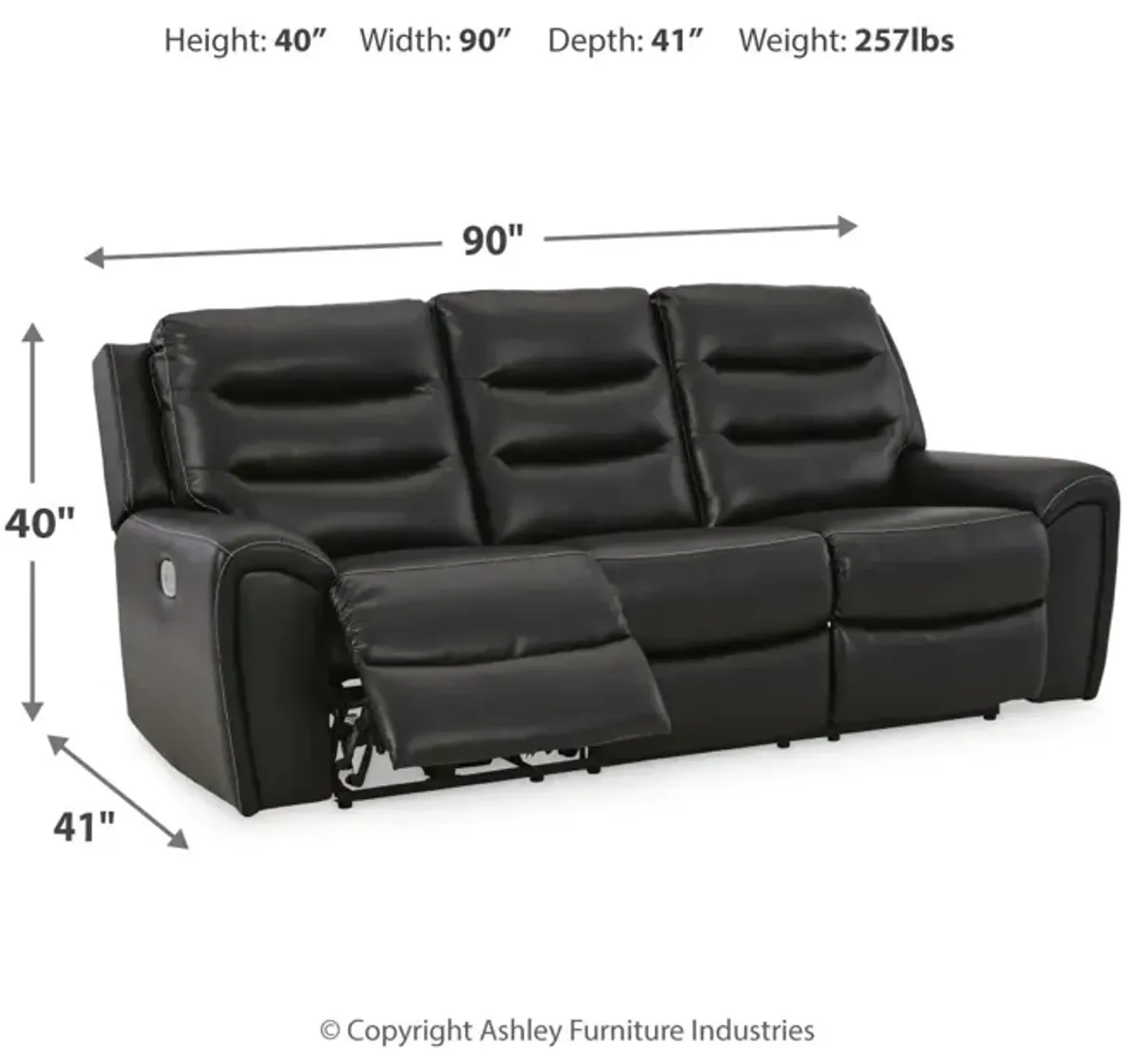 Warlin Power Reclining Sofa