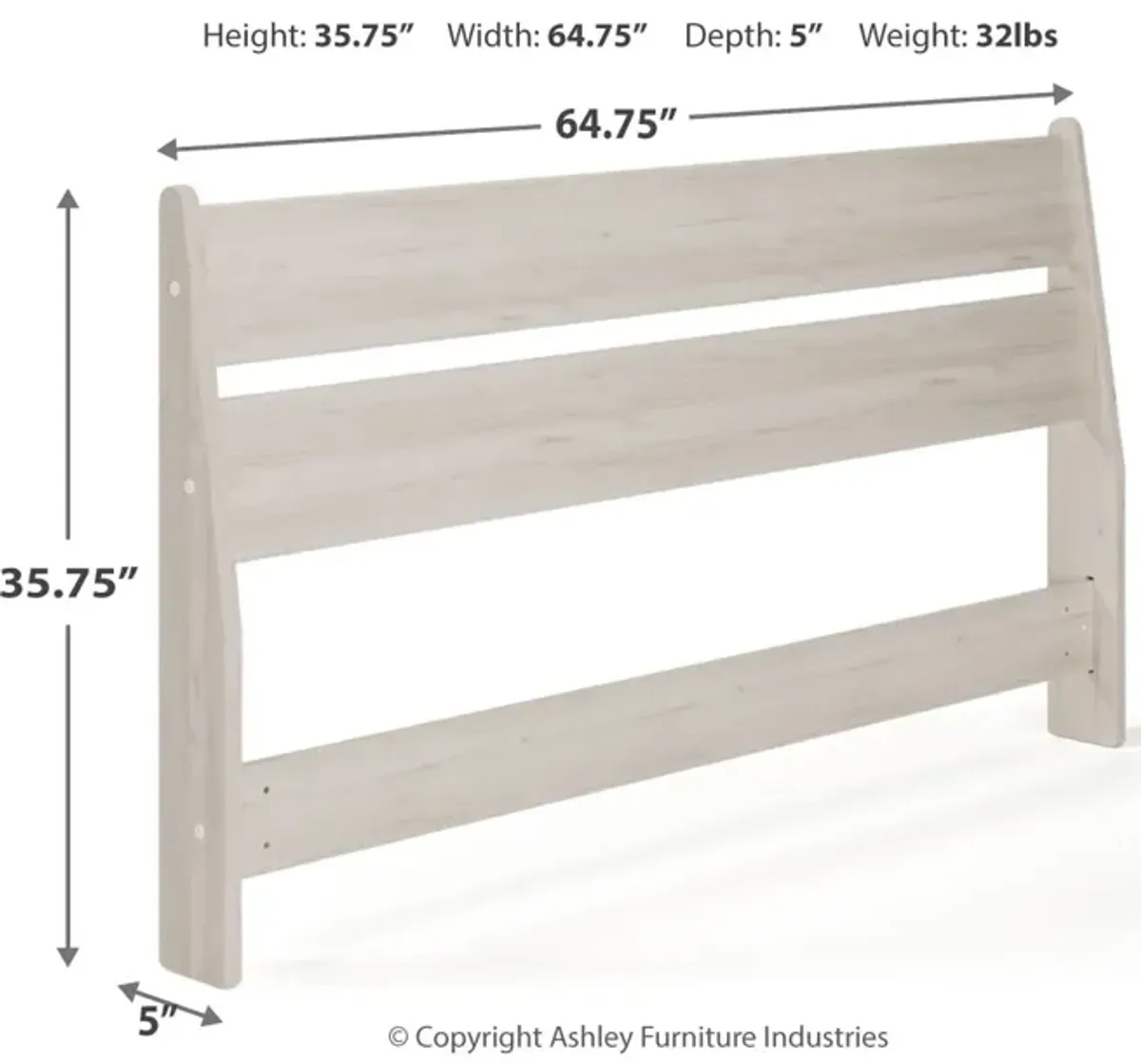 Socalle Queen Panel Headboard