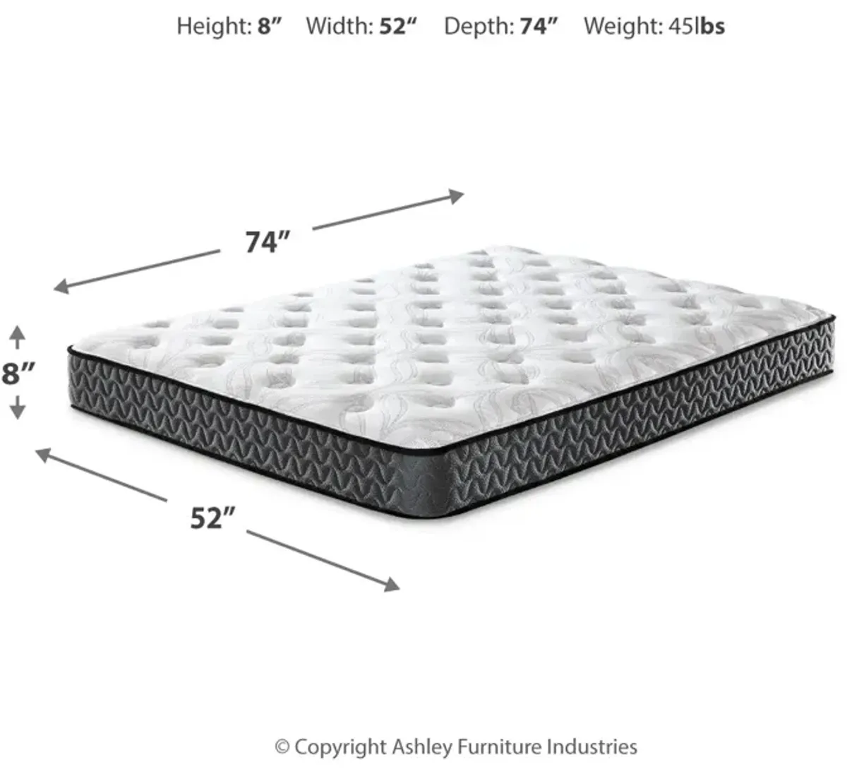 8 " Bonnell Hybrid Full Mattress