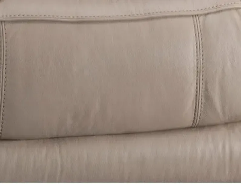 Ember Power Leather Reclining Sofa