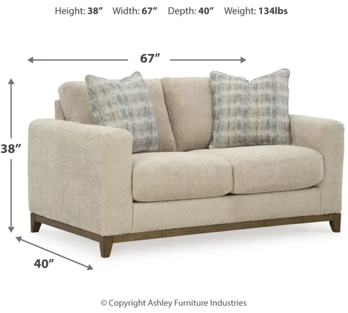 Parklynn Loveseat