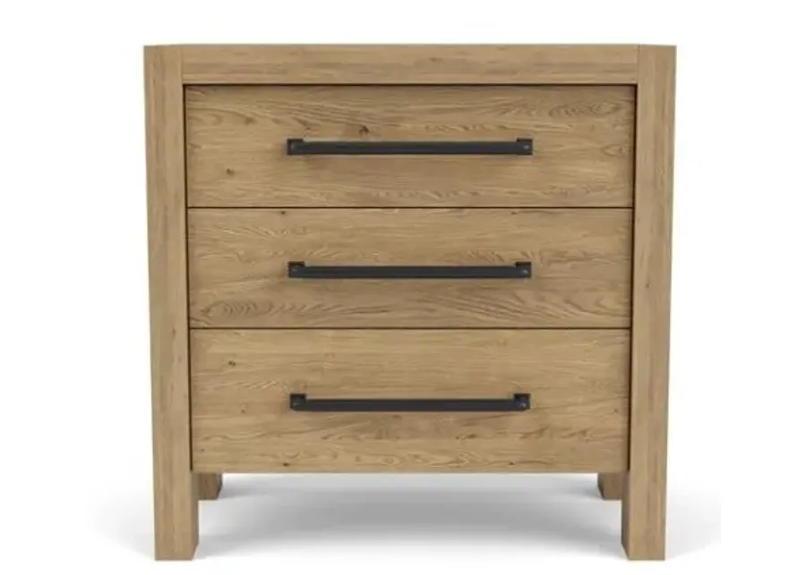 Dakota 3-Drawer Nightstand