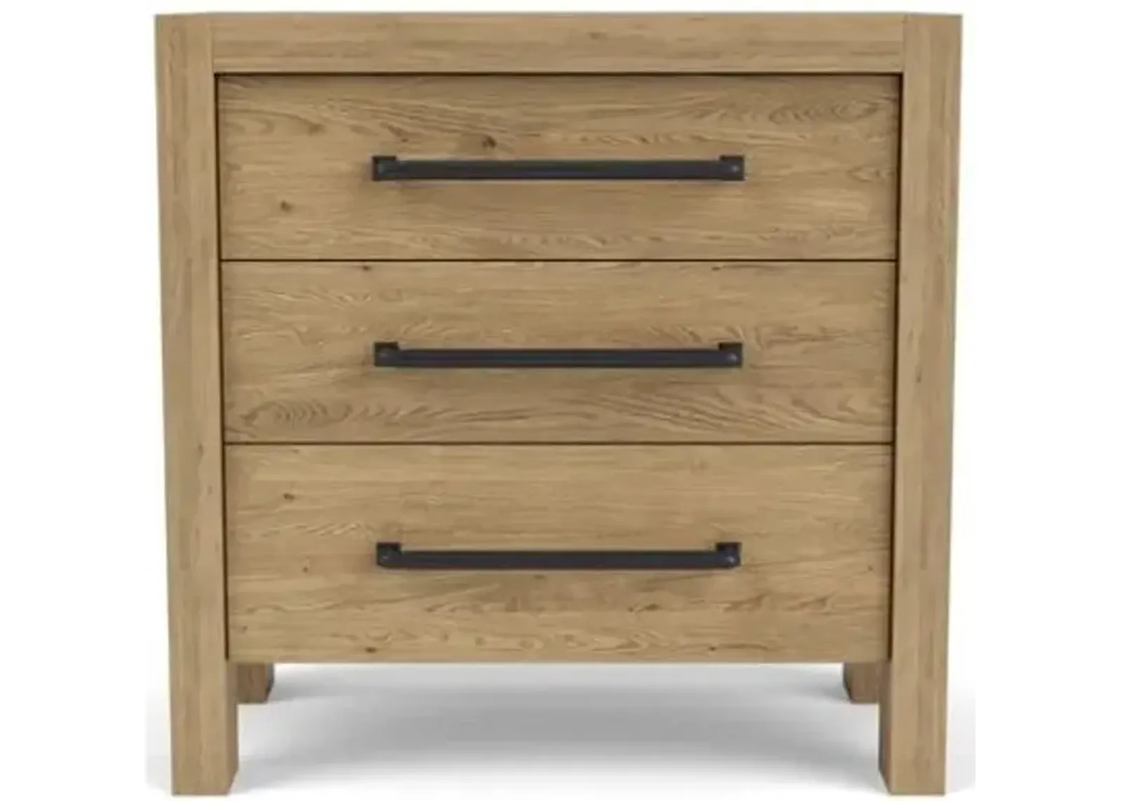 Dakota 3-Drawer Nightstand