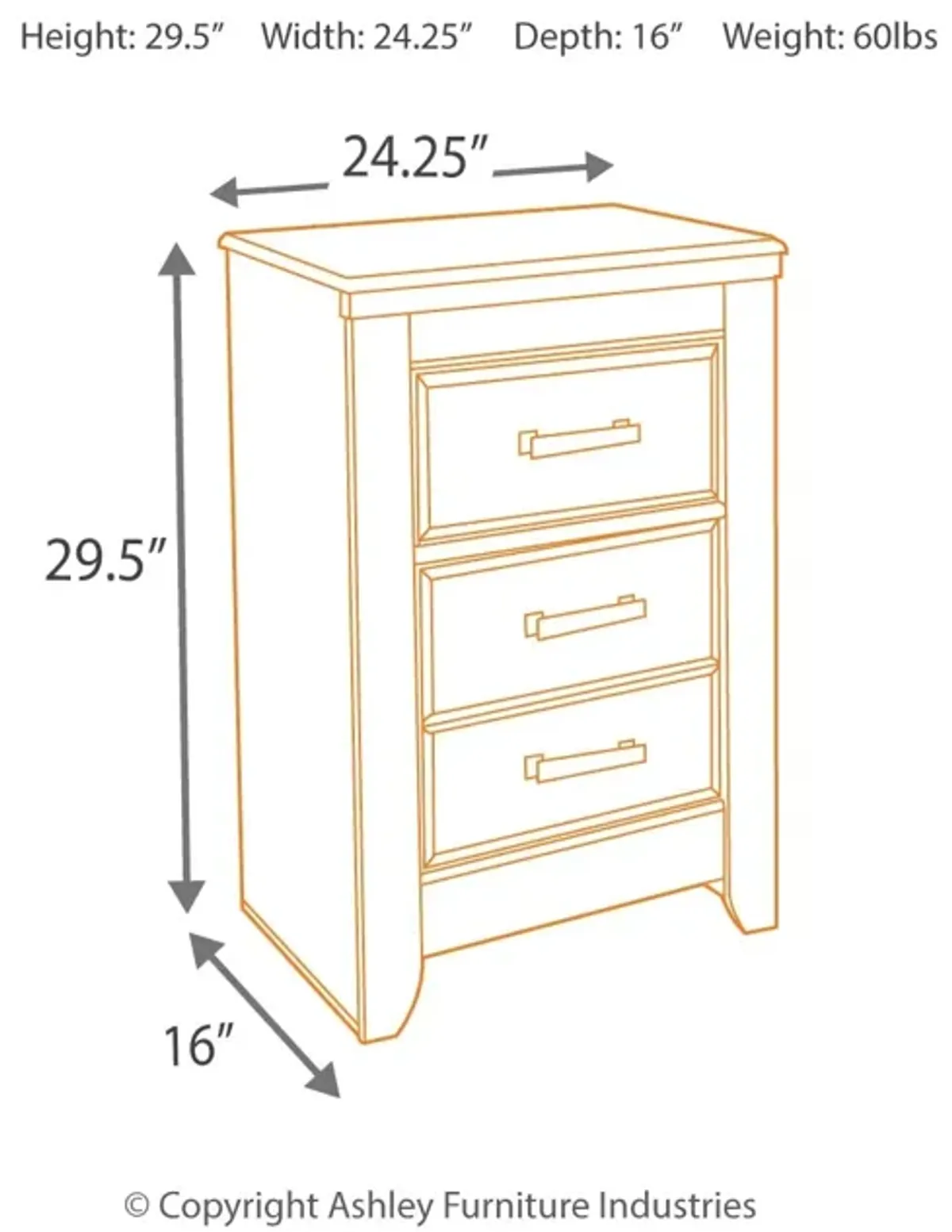 Juararo Nightstand