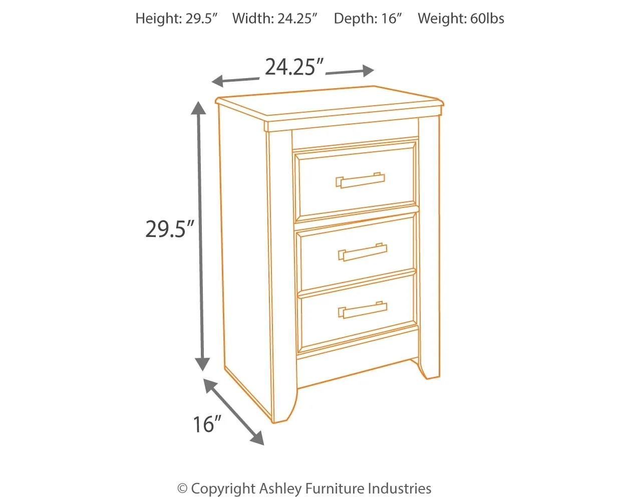 Juararo Nightstand