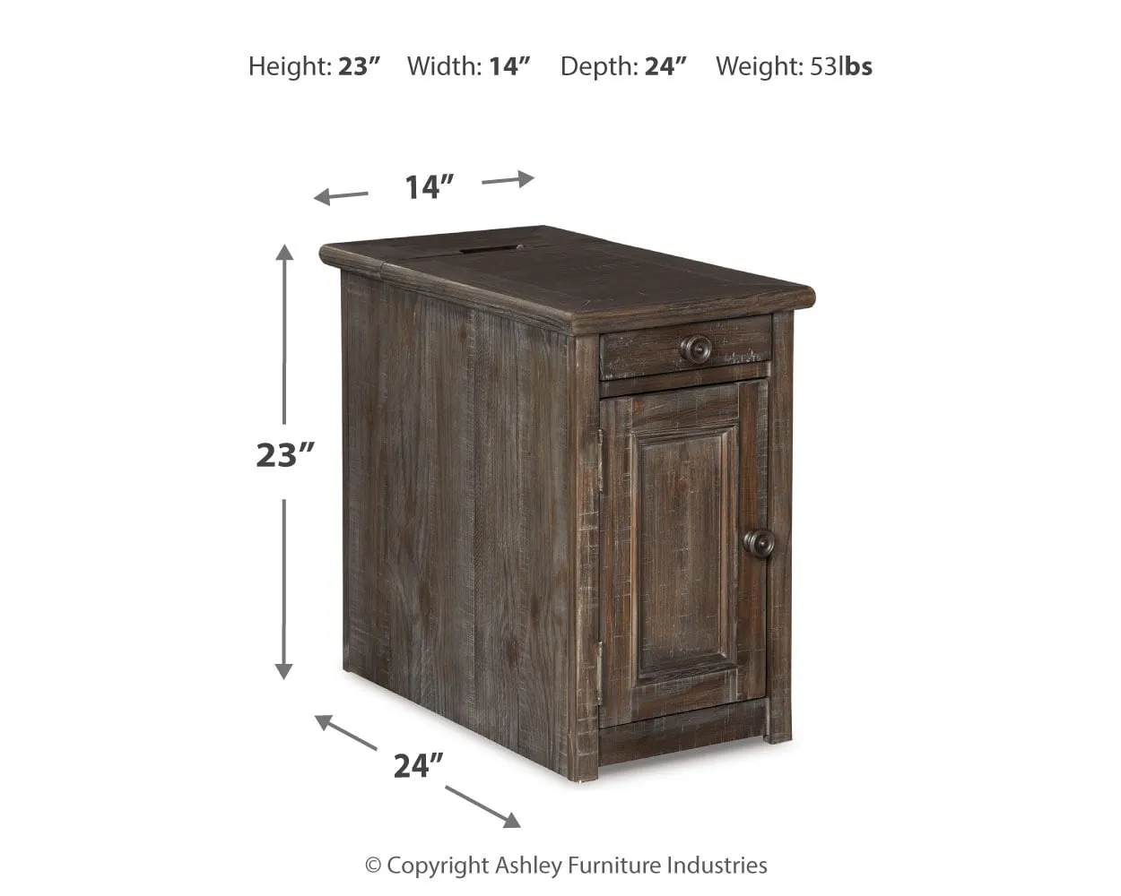 Wyndahl Chairside End Table