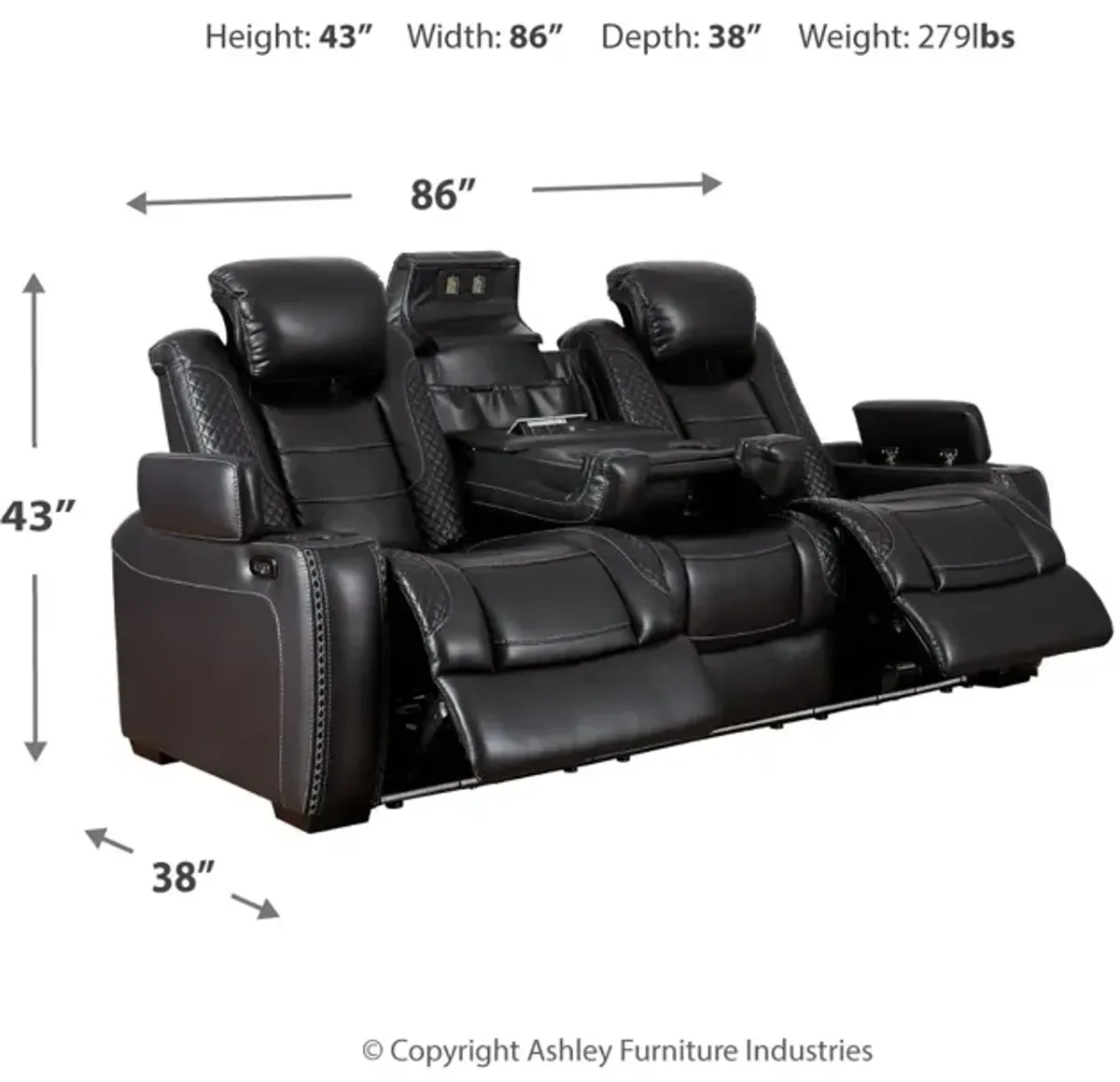 Party Time Power Reclining Sofa