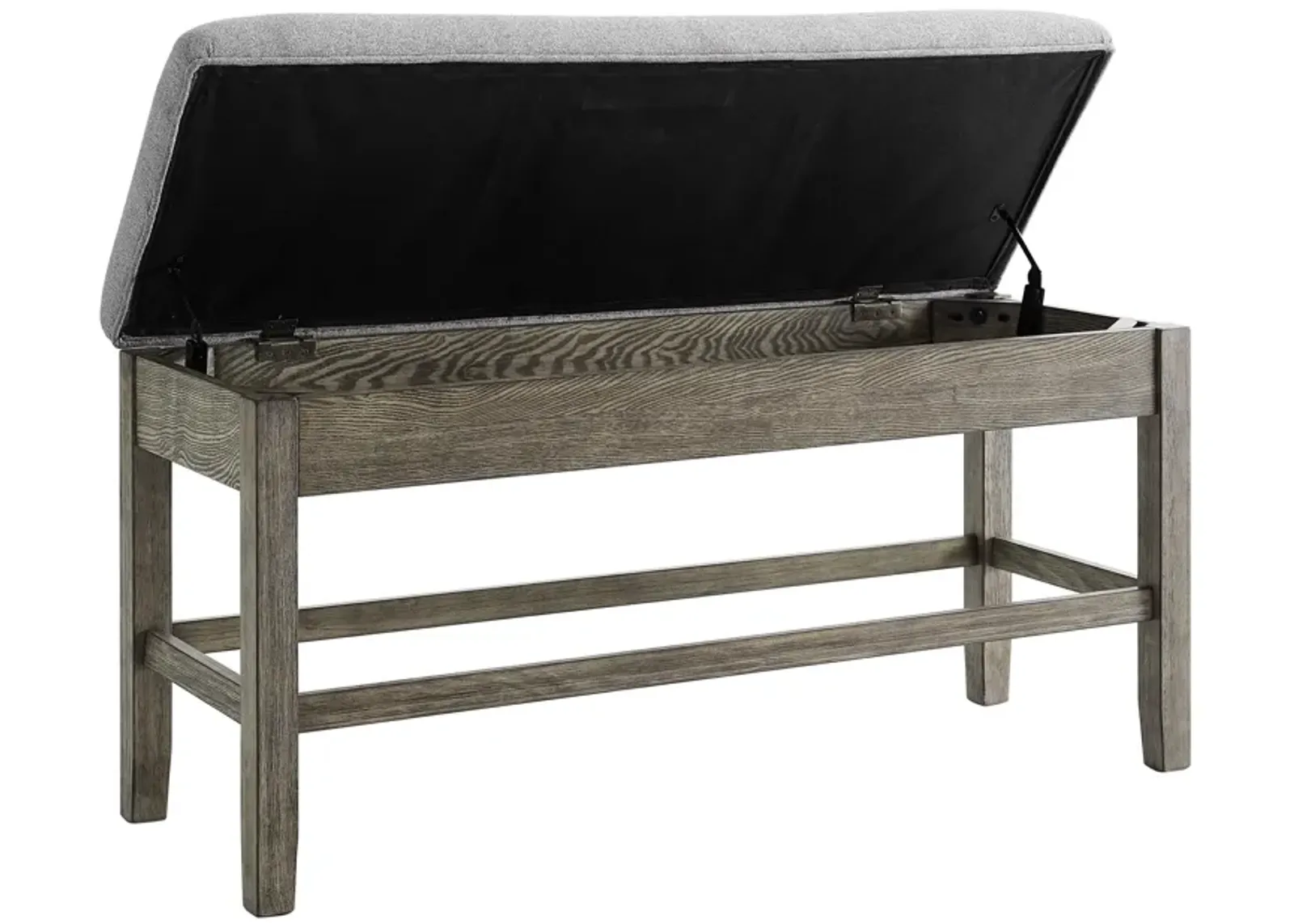 Ethan Counter Height Storage Bench