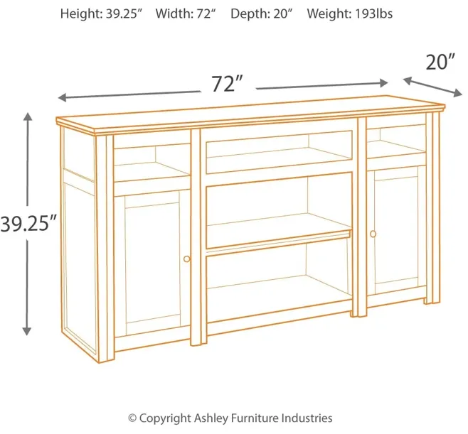 Harpan 72" Console