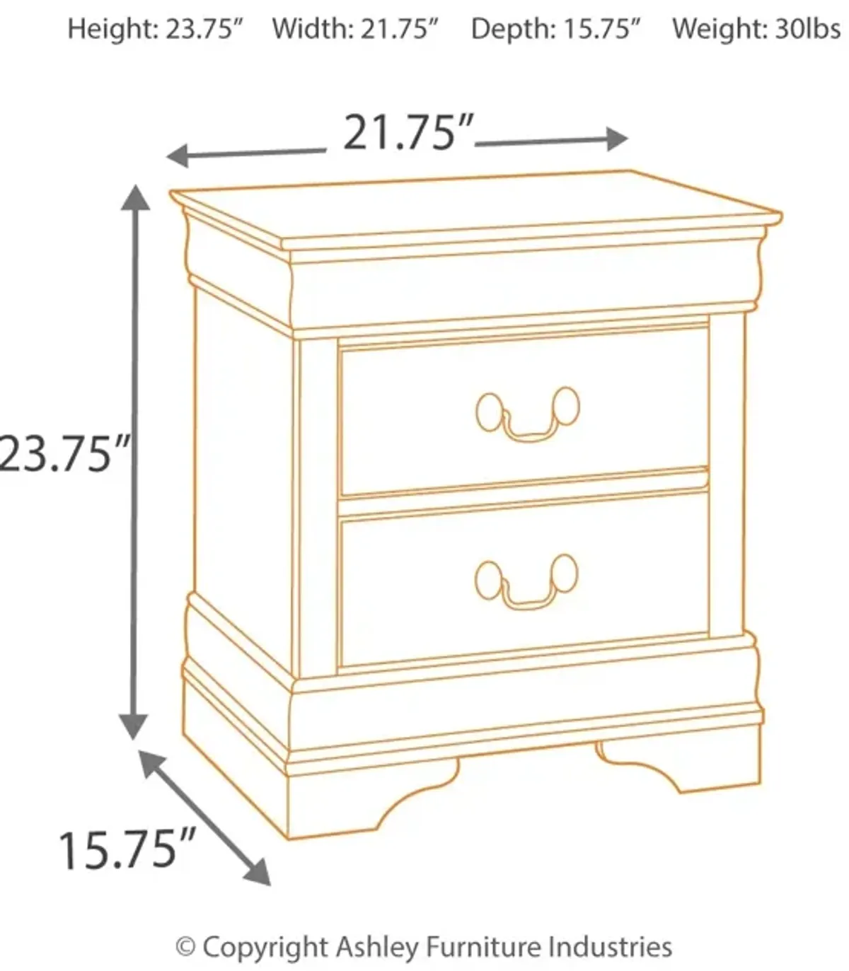 Alisdair Nightstand