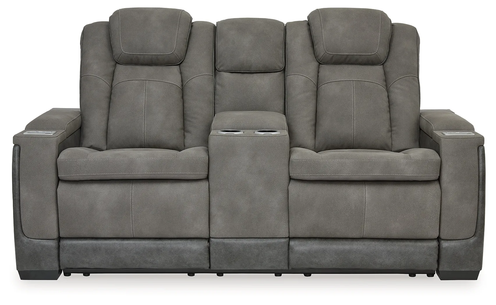 Next-Gen Durapella Power Reclining Console Loveseat