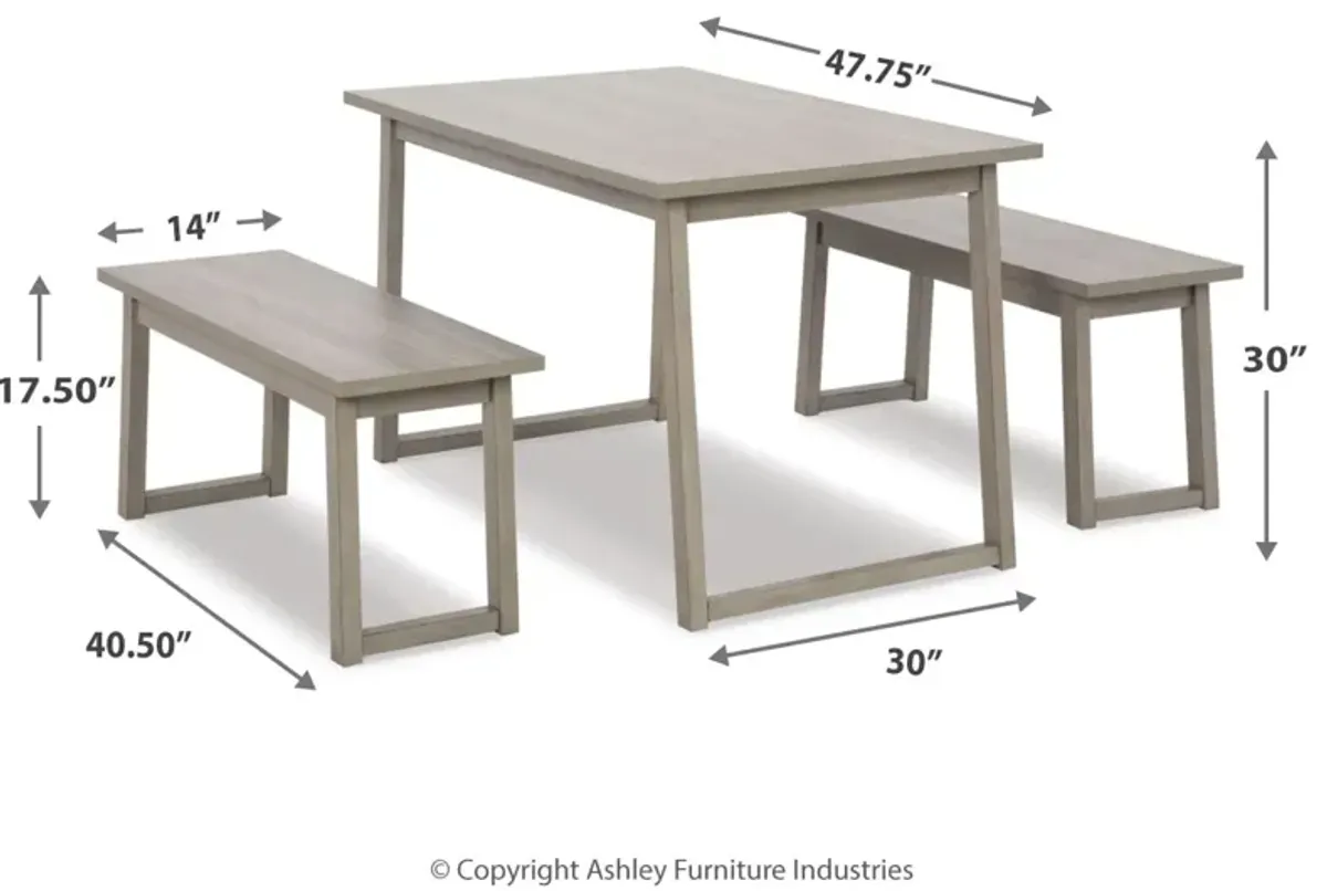 Loratti 3-Pc Dining Set