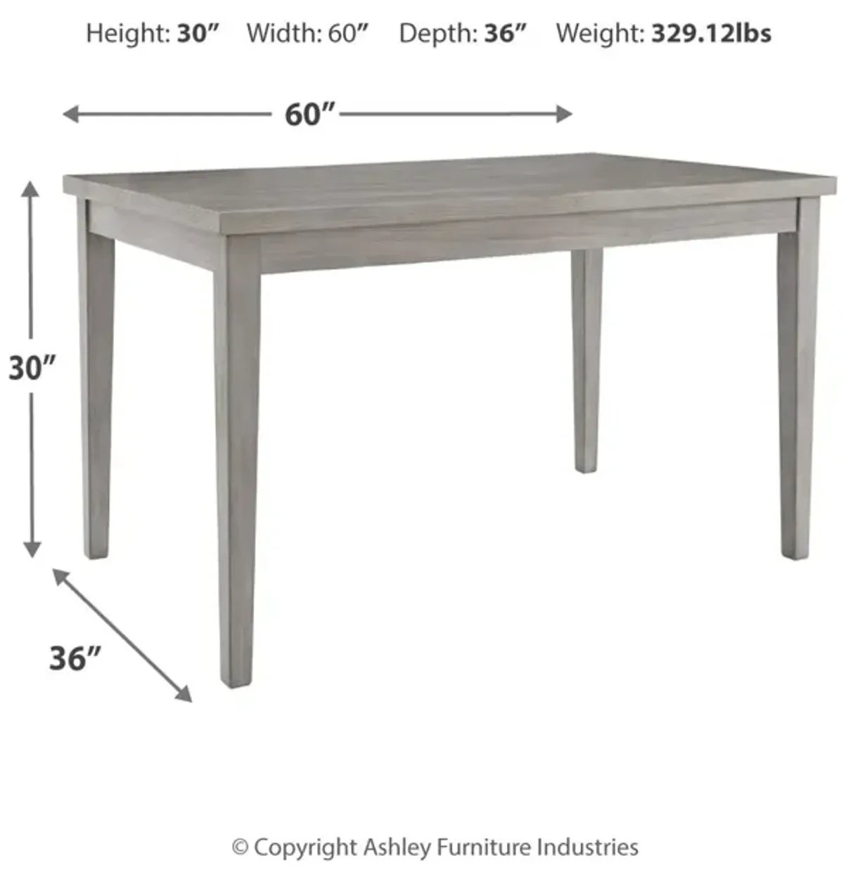 Parellen Dining Table