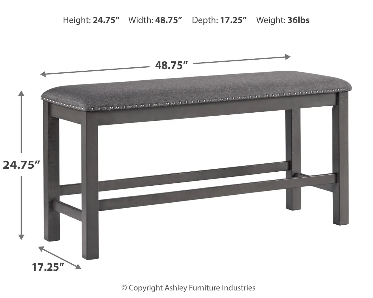 Myshanna Dining Bench