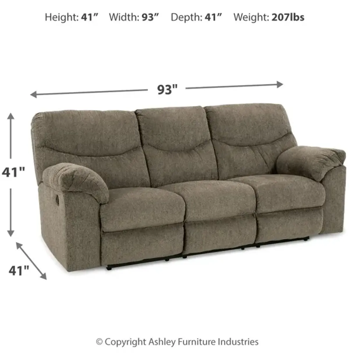 Alphons Reclining Sofa