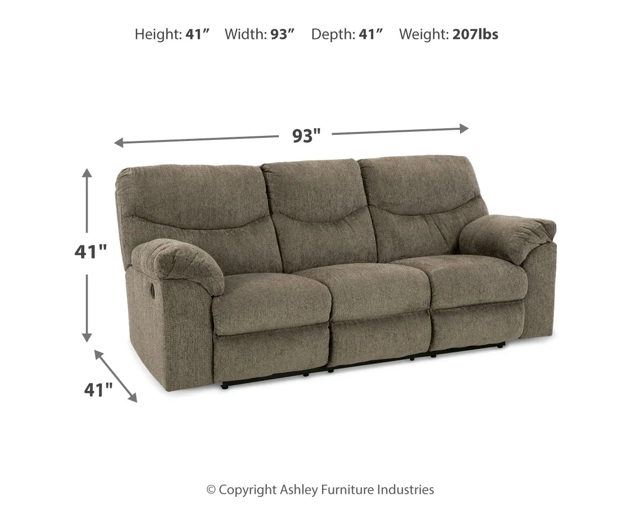 Alphons Reclining Sofa