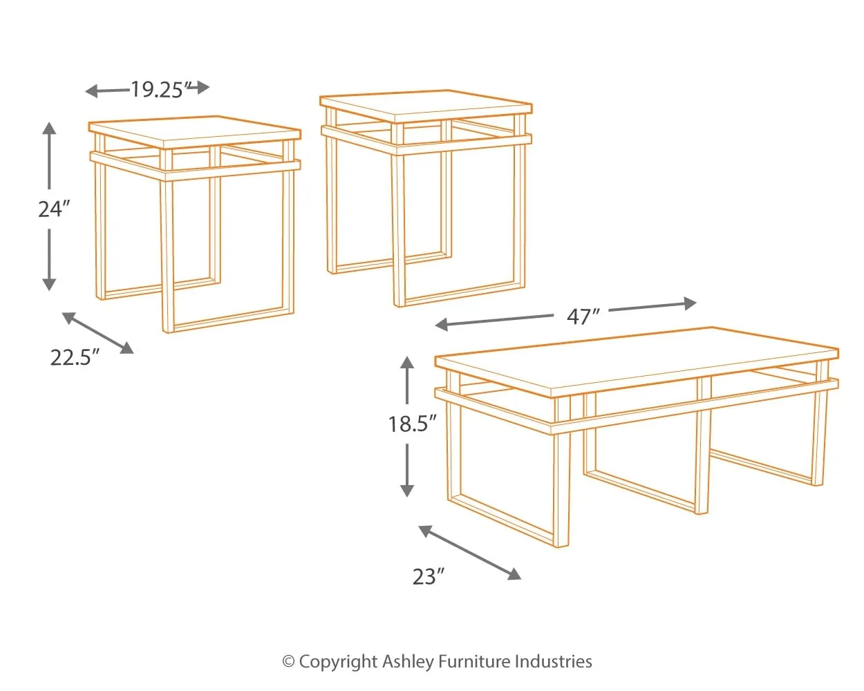 Laney Table (Set Of 3)