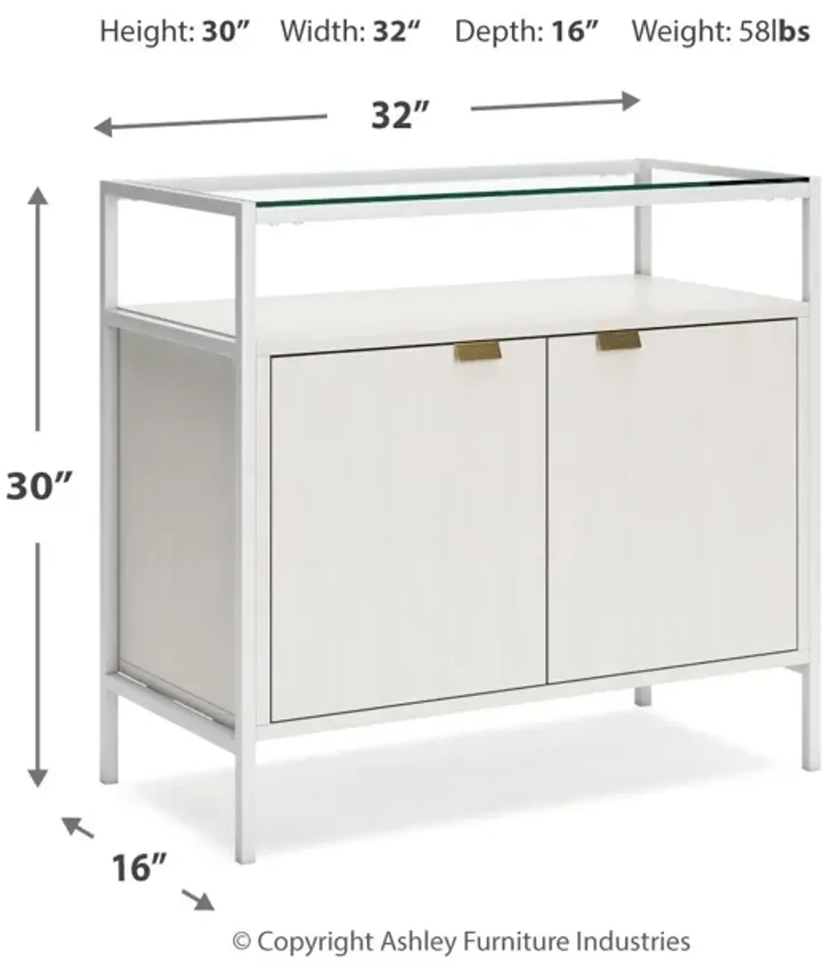 Deznee Small Bookcase