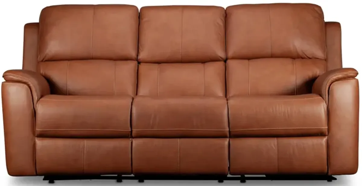 Keanu Power Leather Reclining Sofa