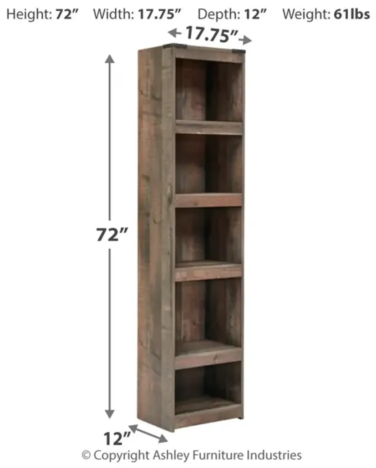 Trinell Bookcase