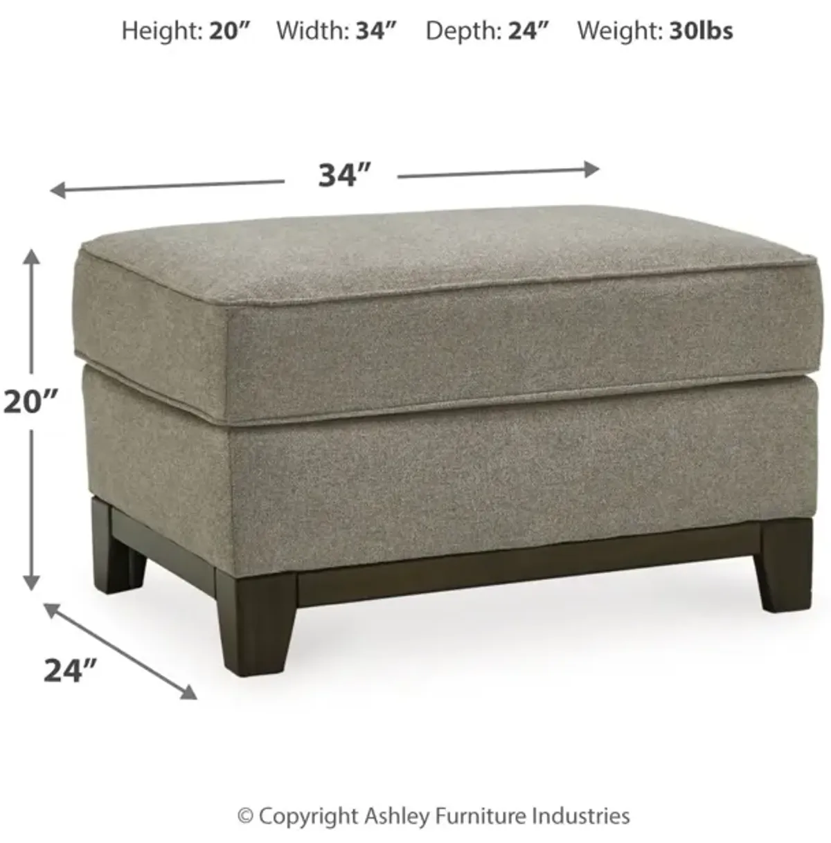 Kaywood Ottoman