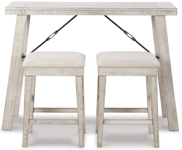 Carynhurst 3-Pc Counter Height Dining Set