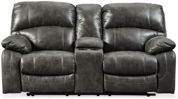 Dunwell Power Reclining Loveseat With Console