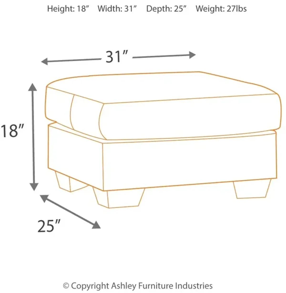 Darcy Ottoman